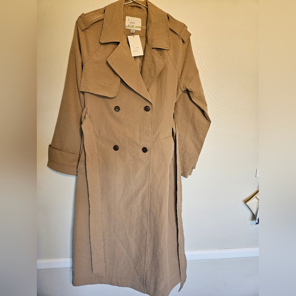 a new day Trench Coat
